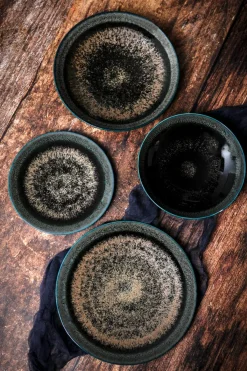 MEDARD DE NOBLAT Coupelle rond vert porcelaine Ø 15,5 cm Palazzo Online
