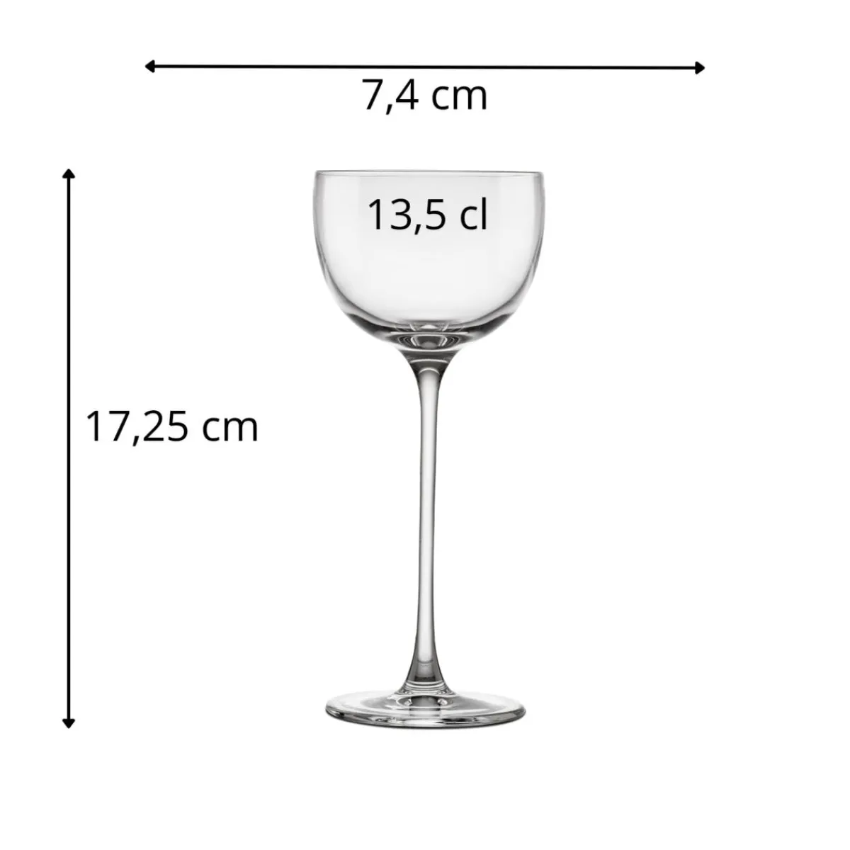 Coupe pony verre cristallin 13,5 cl Savage - NUDE Outlet