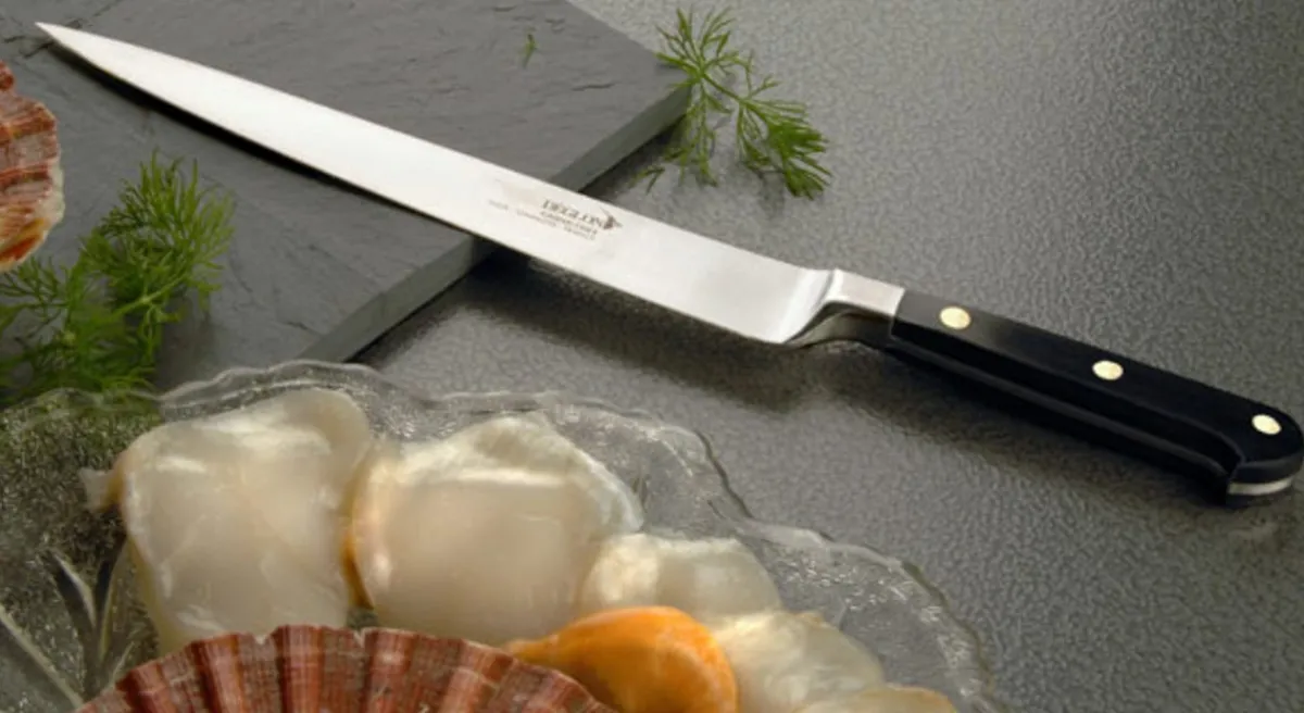 DEGLON Couteau chef 35 cm inox bois compressé unie Grand Chef Online