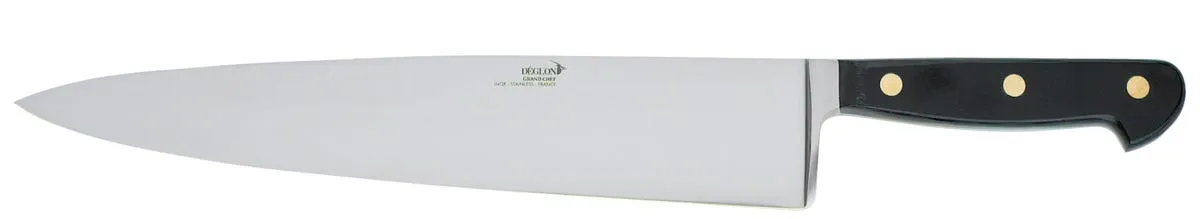 DEGLON Couteau chef 30 cm inox bois compressé unie Grand Chef Best