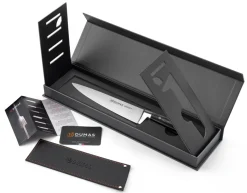 32 DUMAS Couteau chef 20 cm inox plastique unie Signature Micarta