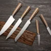 DEGLON Couteau chef 20 m inox bois unie High Woods Outlet