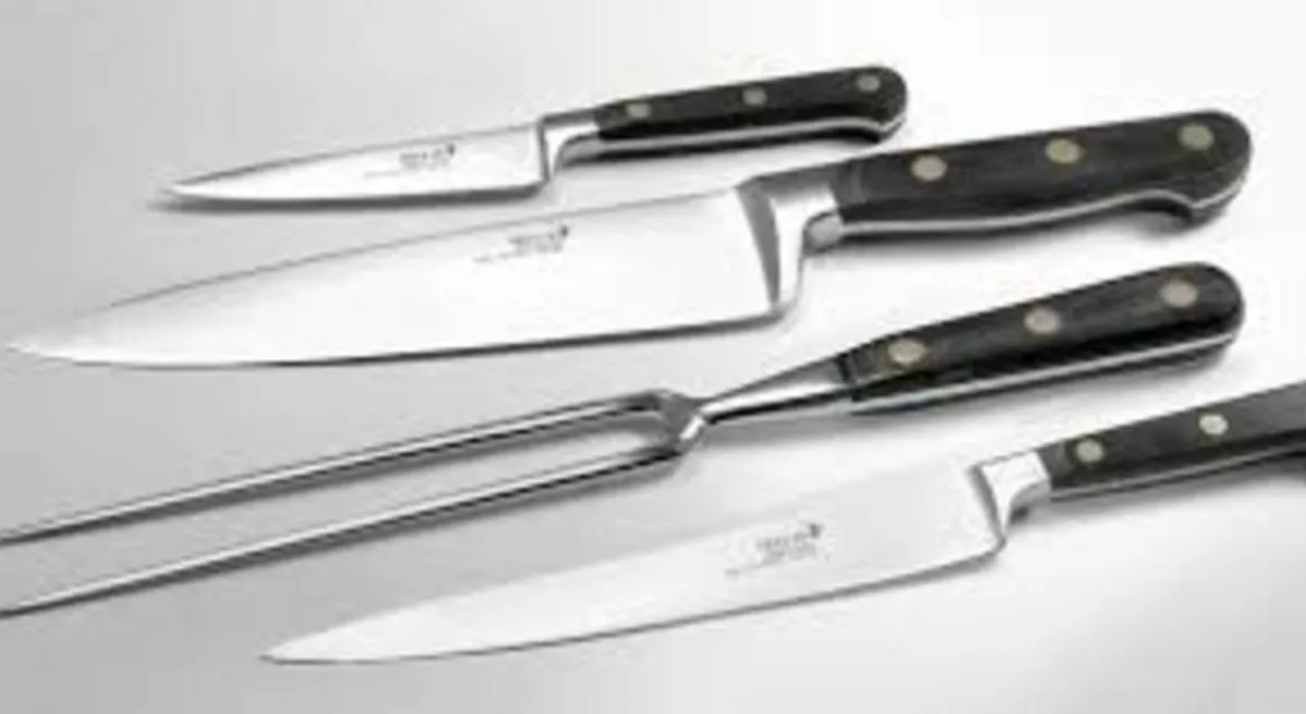 Couteau à découper 22 cm inox bois compressé unie Grand Chef - DEGLON Best