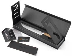 32 DUMAS Couteau à découper 20 cm inox bois unie Signature Chene Vert Online