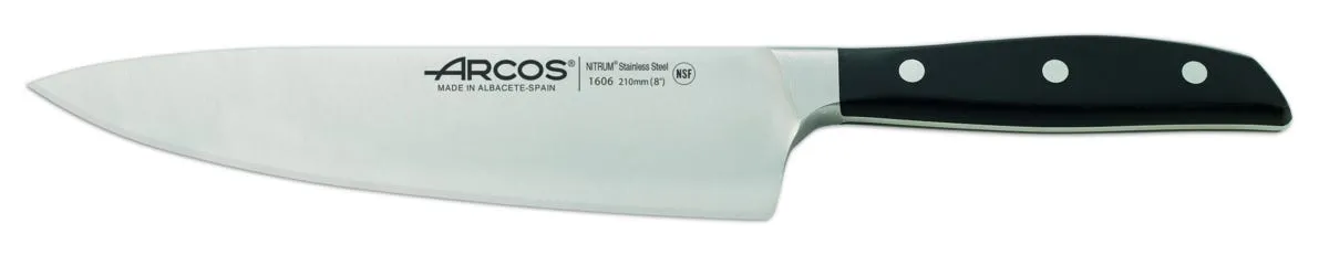 Couteau de cuisine 21 cm inox POM unie Manhattan - ARCOS New