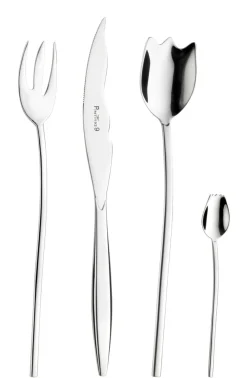 Couteau à dessert monobloc 21,5 cm Tulipani - PINTINOX Online