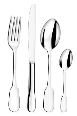 ESSENTIALS COLLECTION Couteau à dessert monobloc cranté rond 18 cm Vieux Paris Hot