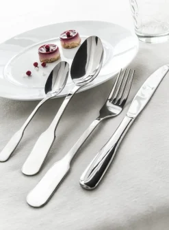 ESSENTIALS COLLECTION Couteau à dessert monobloc cranté rond 18 cm Vieux Paris Hot