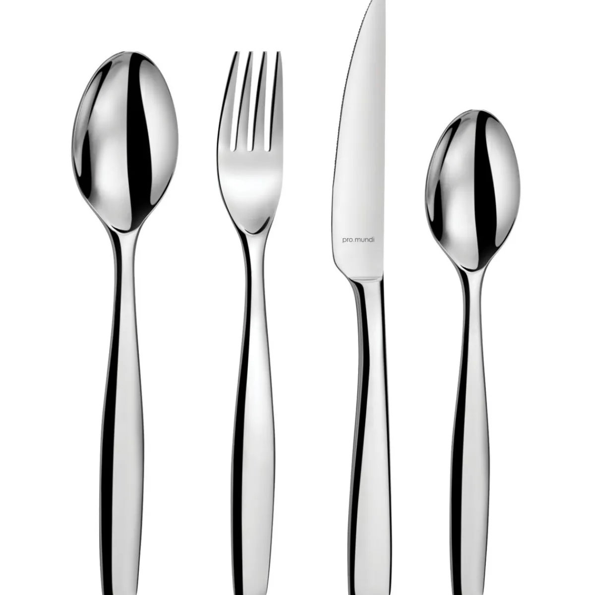 PRO.MUNDI Couteau à dessert monobloc cranté 19,6 cm Odyssee Best