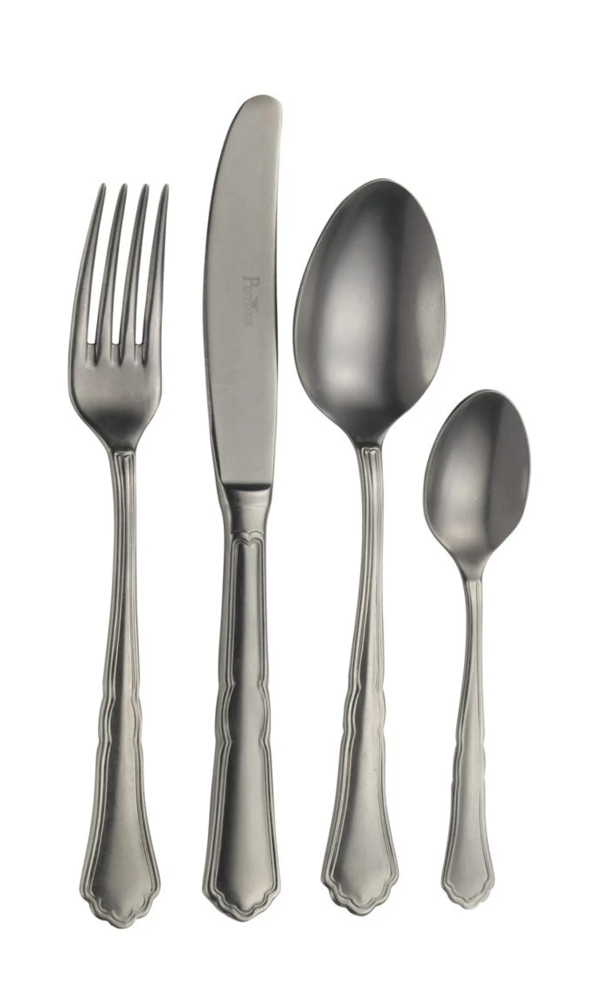 Couteau à dessert monobloc noir 20,2 cm Settecento - PINTINOX Outlet