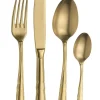 Couteau à dessert monobloc or 20,2 cm Settecento - PINTINOX Online