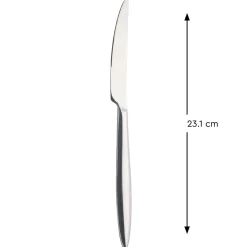 Couteau de table monobloc cranté 23,1 cm Orenok - PRO.MUNDI Discount