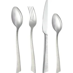 PRO.MUNDI Couteau de table monobloc cranté 23,5 cm Wave Cisele