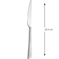 PRO.MUNDI Couteau de table monobloc cranté 23,5 cm Wave Cisele