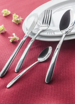 Couteau de table monobloc cranté 20,5 cm Arobase - PRO.MUNDI