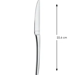 PRO.MUNDI Couteau de table monobloc cranté 22,6 cm Elios Outlet