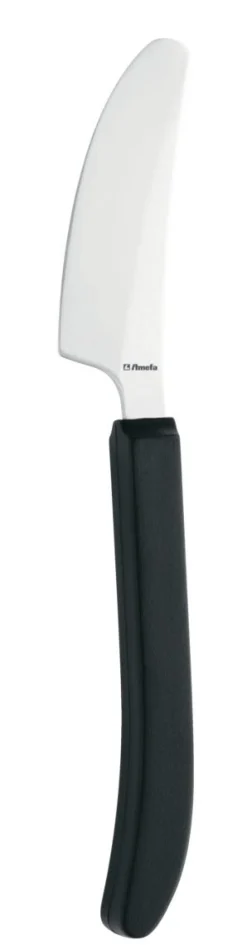 AMEFA Couteau de table monobloc noir 19,5 cm Handicap
