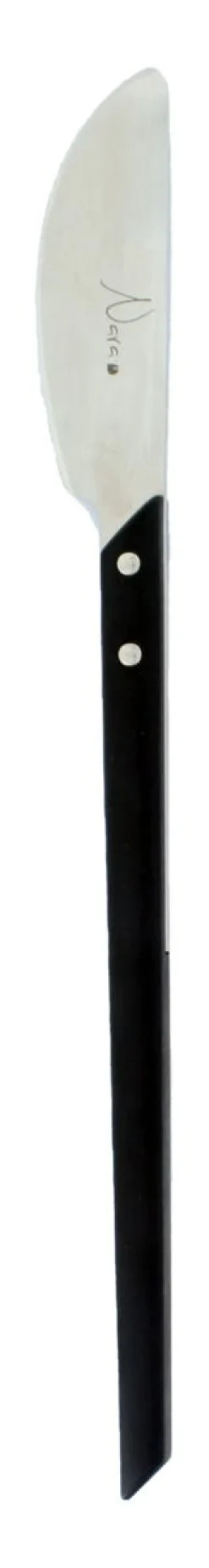 Couteau de table noir 22 cm Nara - ETERNUM Discount