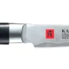 KASUMI Couteau d'office 12 cm acier bois compressé unie Damas Clearance
