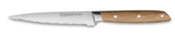 Couteau d'office 12 cm inox bois microdentée Signature Chene Vert - 32 DUMAS Outlet