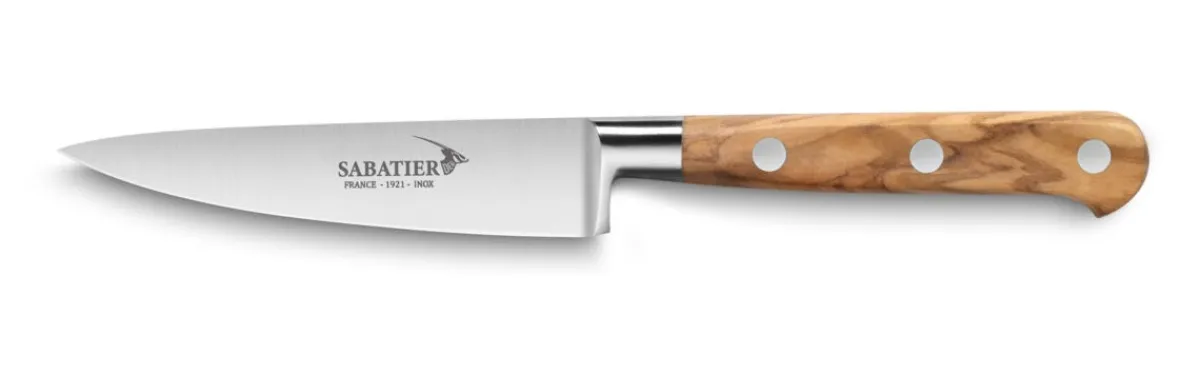 Couteau d'office 10 cm inox olivier unie Sabatier Deg - DEGLON Best