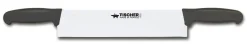 Couteau à fromage 33 cm inox plastique unie - FISCHER Discount
