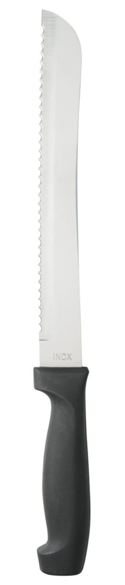 Couteau à pain 20 cm inox plastique microdentée - ESSENTIALS COLLECTION Best