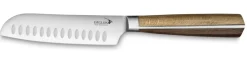 Couteau santoku 13 cm inox bois unie High Woods - DEGLON Clearance