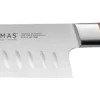 Couteau santoku 18 cm inox bois unie Signature Chene Vert - 32 DUMAS New