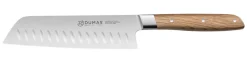 Couteau santoku 18 cm inox bois unie Signature Chene Vert - 32 DUMAS New