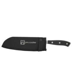 Couteau santoku 18 cm inox POM unie Okito - PRO.COOKER