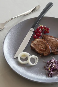 Couteau à steak 10,5 cm inox ABS crantée Kobe - PINTINOX