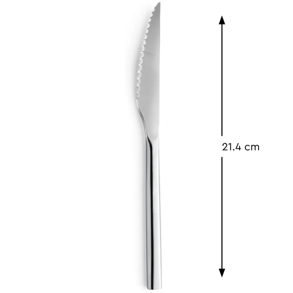 Couteau à steak monobloc cranté 21,4 cm Riviera - PRO.MUNDI