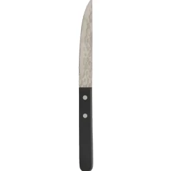 PRO.MUNDI Couteau à steak noir 21 cm Elite Best