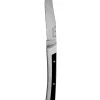 PRO.MUNDI Couteau à steak noir 22,5 cm Supreme Online