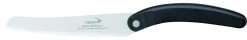Couteau à tomate 13 cm inox palissandre microdentée Premium - DEGLON Clearance