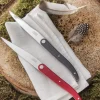 TARRERIAS BONJEAN Couteaux à steak rouge 25 cm Laguiole (6 pièces) Discount