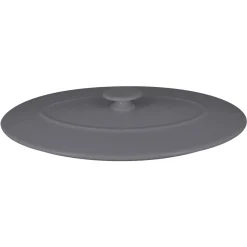 RAK Couvercle avec poignée ovale gris porcelaine vitrifiée 26x18 cm Chefs Fusion Clearance