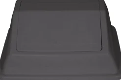 Couvercle basculant pour collecteur 40 L plastique gris - PROBBAX New