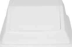 Couvercle basculant pour collecteur 40 L plastique blanc - PROBBAX Outlet