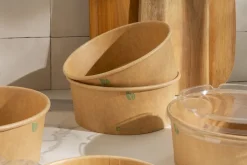 Couvercle boîte transparent Ø 16,6 cm (50 pièces) - EARTH ESSENTIALS