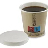 ALPHAFORM Couvercle carton pour gobelet blanc papier Ø 6 cm (50 pièces) Best
