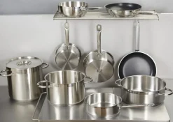 PRO.COOKER Couvercle inox 18/10 Ø 18 cm Qualiplus Discount