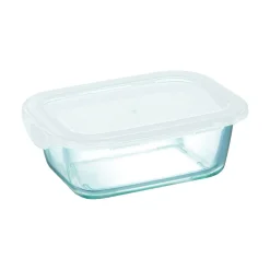 ARCOROC Couvercle p/boite 38cl rectangulaire transparent polypropylène (pp) 14,6 cm Food Box Hot