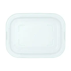 Couvercle p/boite 38cl rectangulaire transparent polypropylène (pp) 14,6 cm Food Box - ARCOROC Clearance
