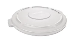 RUBBERMAID Couvercle plastique blanc Ø 50,5 cm 3,2 cm Sans couvercle Brute Outlet