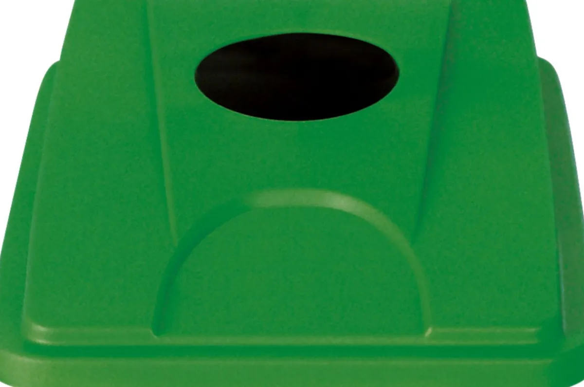 Couvercle plastique vert Tri Selectif - PROBBAX Clearance