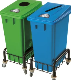 Couvercle plastique vert Tri Selectif - PROBBAX Clearance