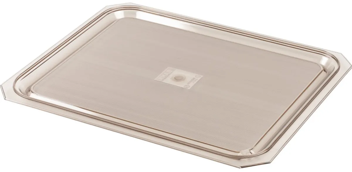 Couvercle pour bac GN 1/3 plat copolyester Bank - BONNET Best