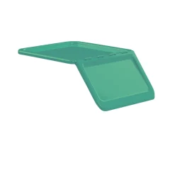 Couvercle pour bac à ingrédients 40/80 L plastique vert 45x40,8x4,2 cm Sans couvercle - GILAC Hot